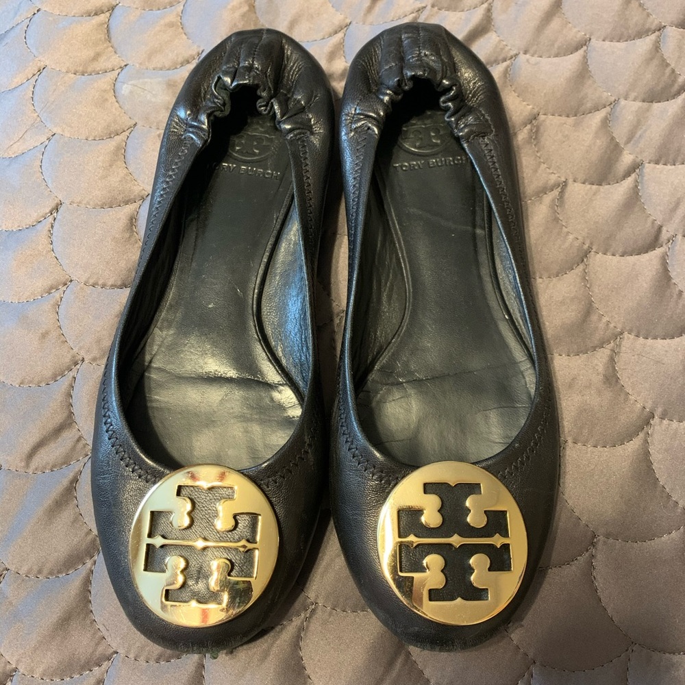 Tory Burch Black Ballet Flat